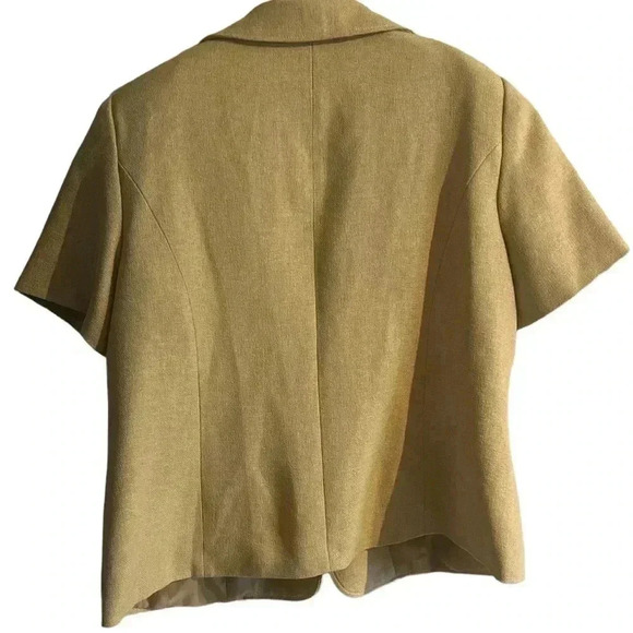 Le Bos Shortsleeved Suit Jacket Size 20WP - Picture 5 of 6